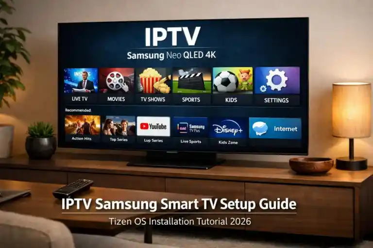 IPTV Setup Guide samsung tv